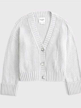 Abercrombie The A&F Cameron Seed Stitch Cardigan